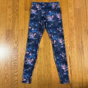 Lululemon Colorful Pink Black Leggings Women’s Size 9